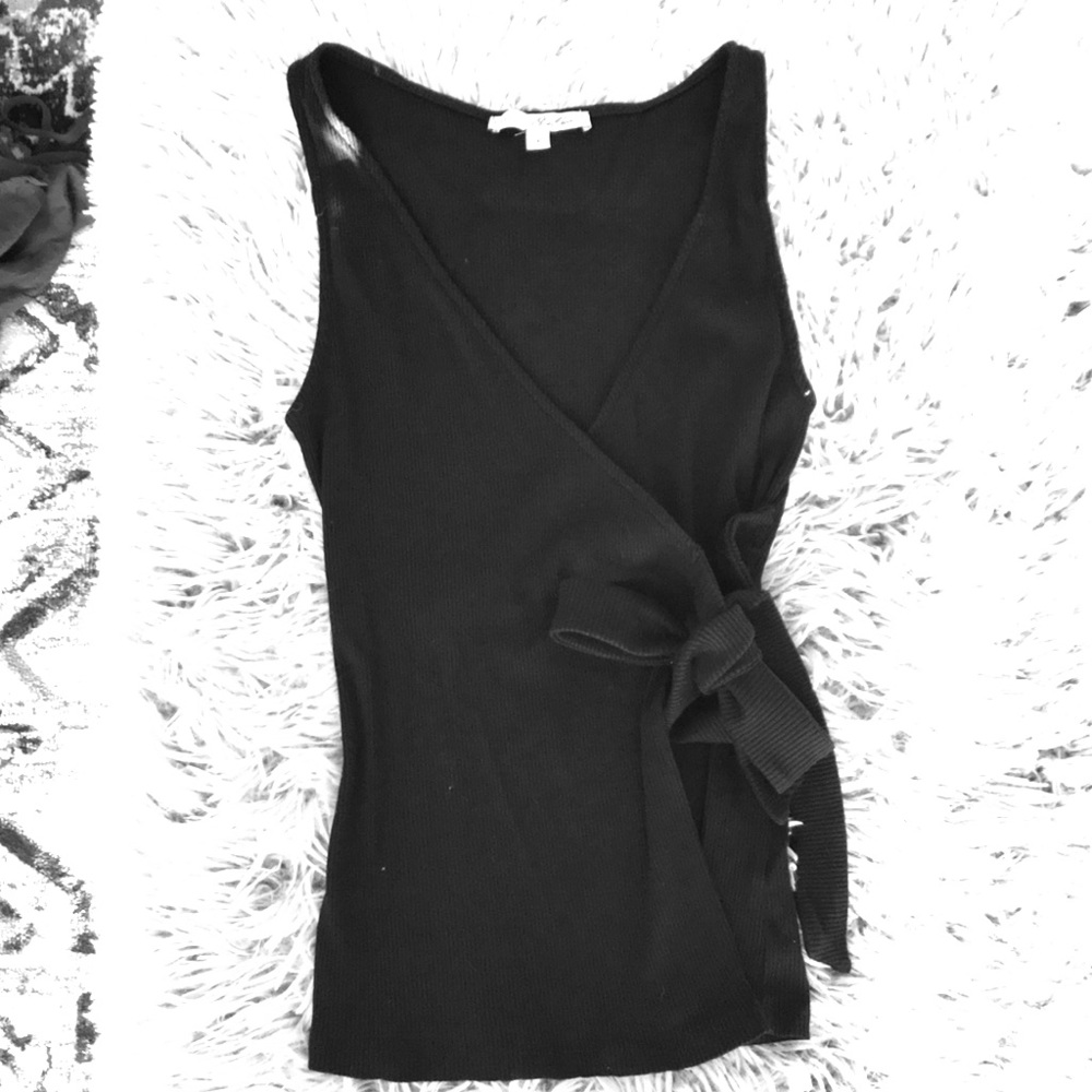 Express OneEleven Wrap Top